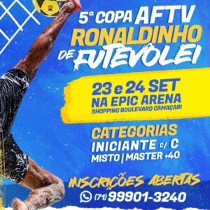 5ª Copa AFTV Ronaldinho de Futevôlei 5ª Copa AFTV Ronaldinho de Futevôlei
