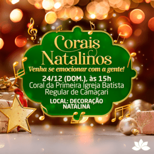 Coral da PIBRC – 24/12 Coral da PIBRC – 24/12