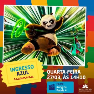 Sessão Azul – Kung Fu Panda 4