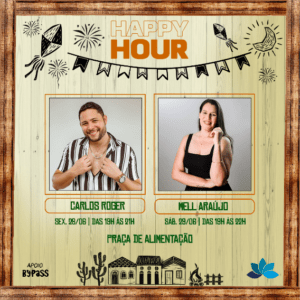 Happy Hour – 28 e 29/06 Happy Hour – 28 e 29/06