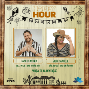 Happy Hour – 14 e 15/06 Happy Hour – 14 e 15/06