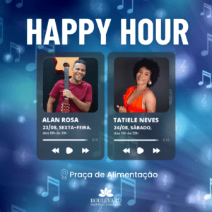 Happy Hour – 23 e 24/08 Happy Hour – 23 e 24/08
