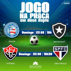 Jogo na Praça – 25/08 Jogo na Praça – 25/08
