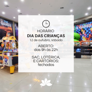 Horário de Funcionamento – 12/10 Horário de Funcionamento – 12/10