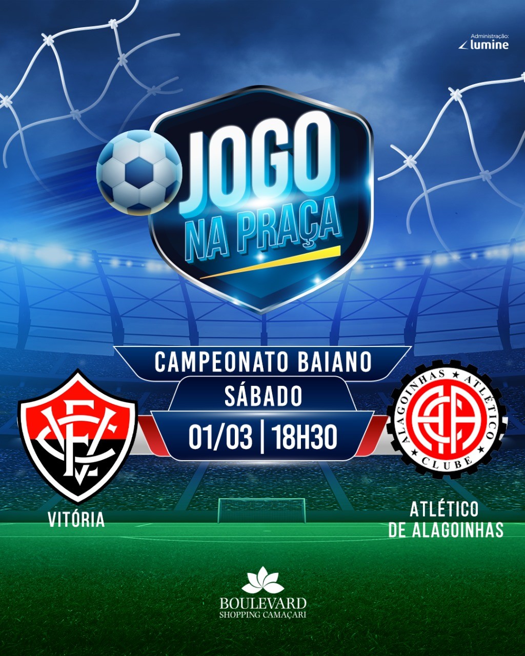 Jogo na Praça – 01/03 Jogo na Praça – 01/03