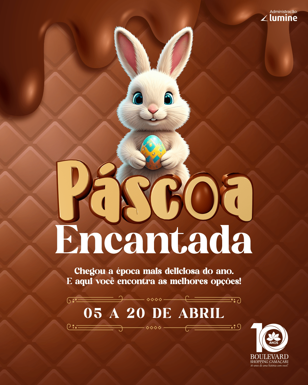 Páscoa Encantada – 05 a 20/04 Páscoa Encantada – 05 a 20/04