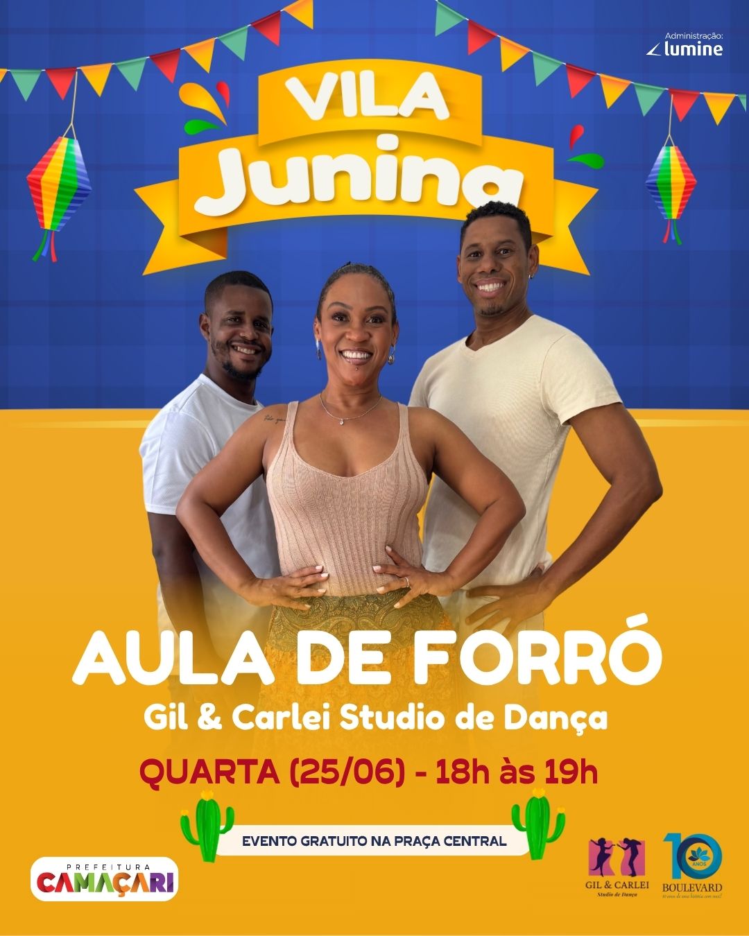Aula de Forró – 25/06