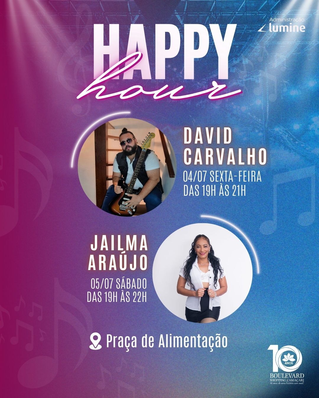 Happy Hour – 04 e 05/07 Happy Hour – 04 e 05/07