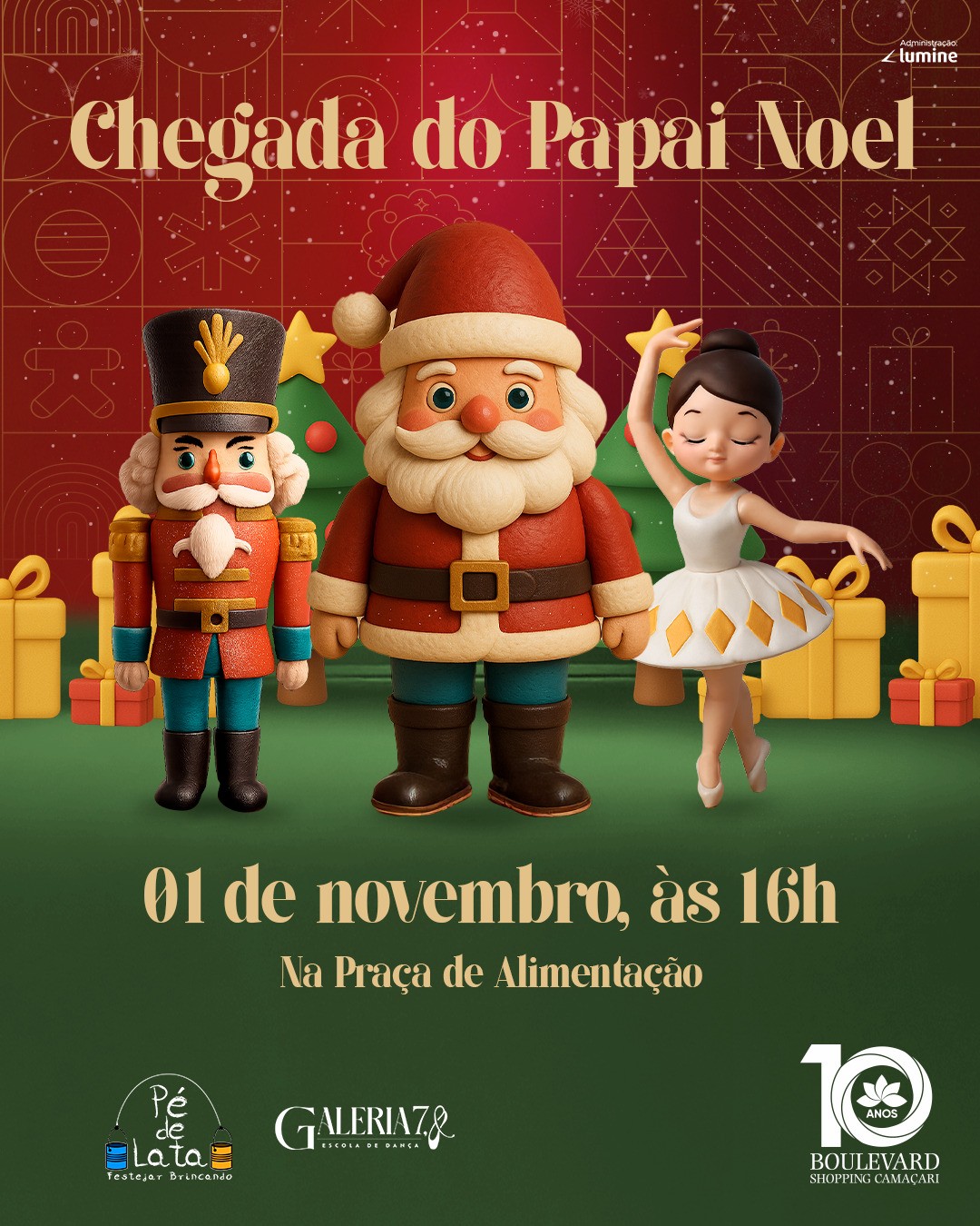 Natal do Boulevard Camaçari une magia e arte em espetáculo inspirado em clássico Natal do Boulevard Camaçari une magia e arte em espetáculo inspirado em clássico