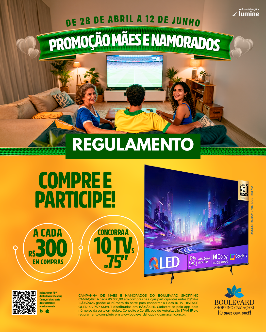 Regulamento – Promoção Mães e Namorados 2026