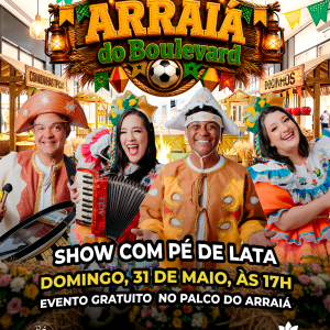 Show Grupo Pé de Lata – 31/05