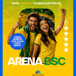 Boulevard Camaçari transmite todos os jogos da Copa do Mundo Boulevard Camaçari transmite todos os jogos da Copa do Mundo