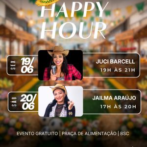Happy Hour – 19 e 20/06 Happy Hour – 19 e 20/06