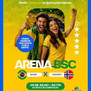 Copa do Mundo | Brasil x Noruega – 05/07 Copa do Mundo | Brasil x Noruega – 05/07