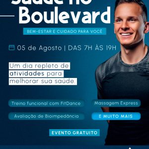 Dia Nacional da Saúde: Boulevard Shopping Camaçari oferece programação gratuita voltada ao bem-estar Dia Nacional da Saúde: Boulevard Shopping Camaçari oferece programação gratuita voltada ao bem-estar