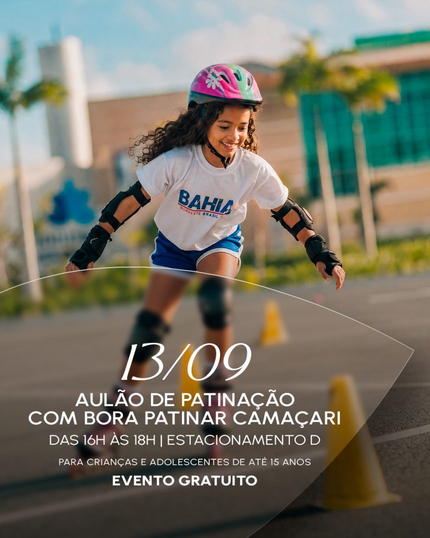 AULÃO DE PATINAÇÃO – 13/09 AULÃO DE PATINAÇÃO – 13/09