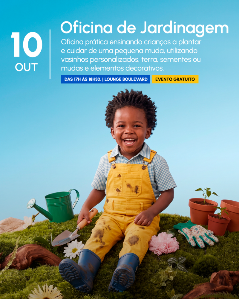 OFICINA DE JARDINAGEM – 10/10