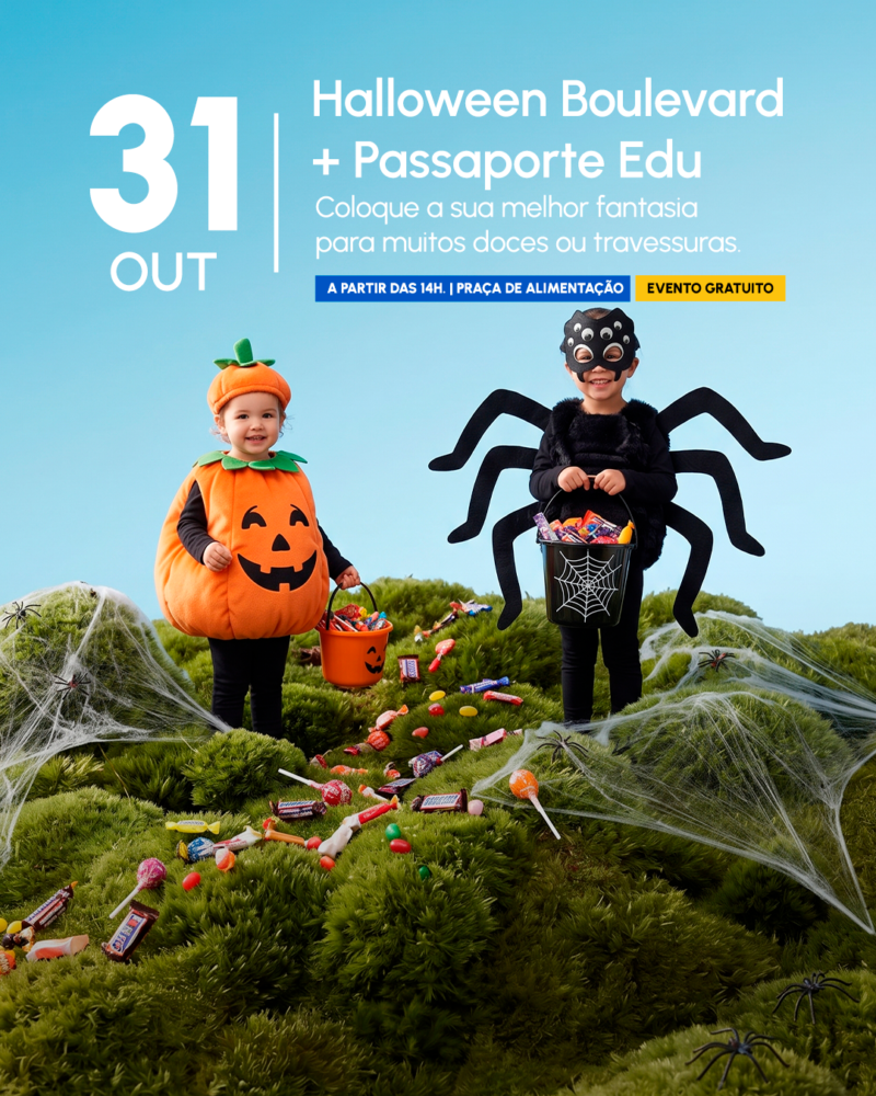HALLOWEEN BOULEVARD + PASSAPORTE EDU – 31/10